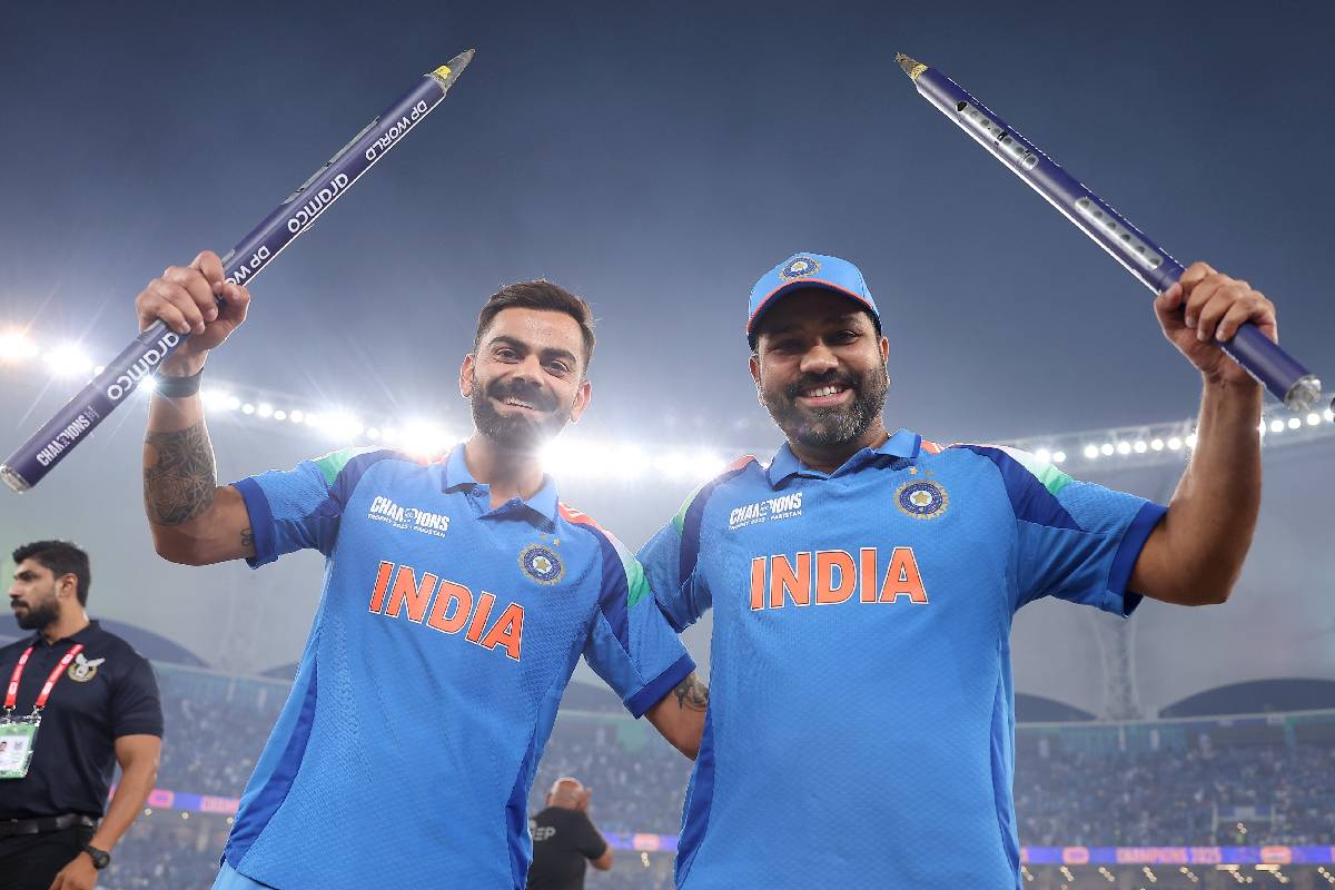 Virat Kohli and Rohit Sharma
