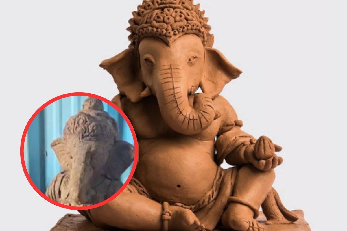 Cow Dung Ganesh Idols