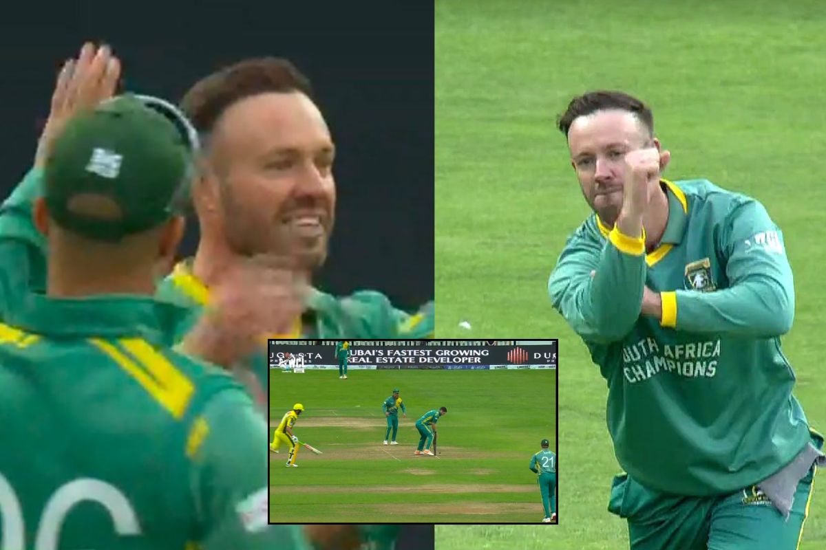 South Africa Champions beat Australia Champions in WCL 2025 Semifnal.