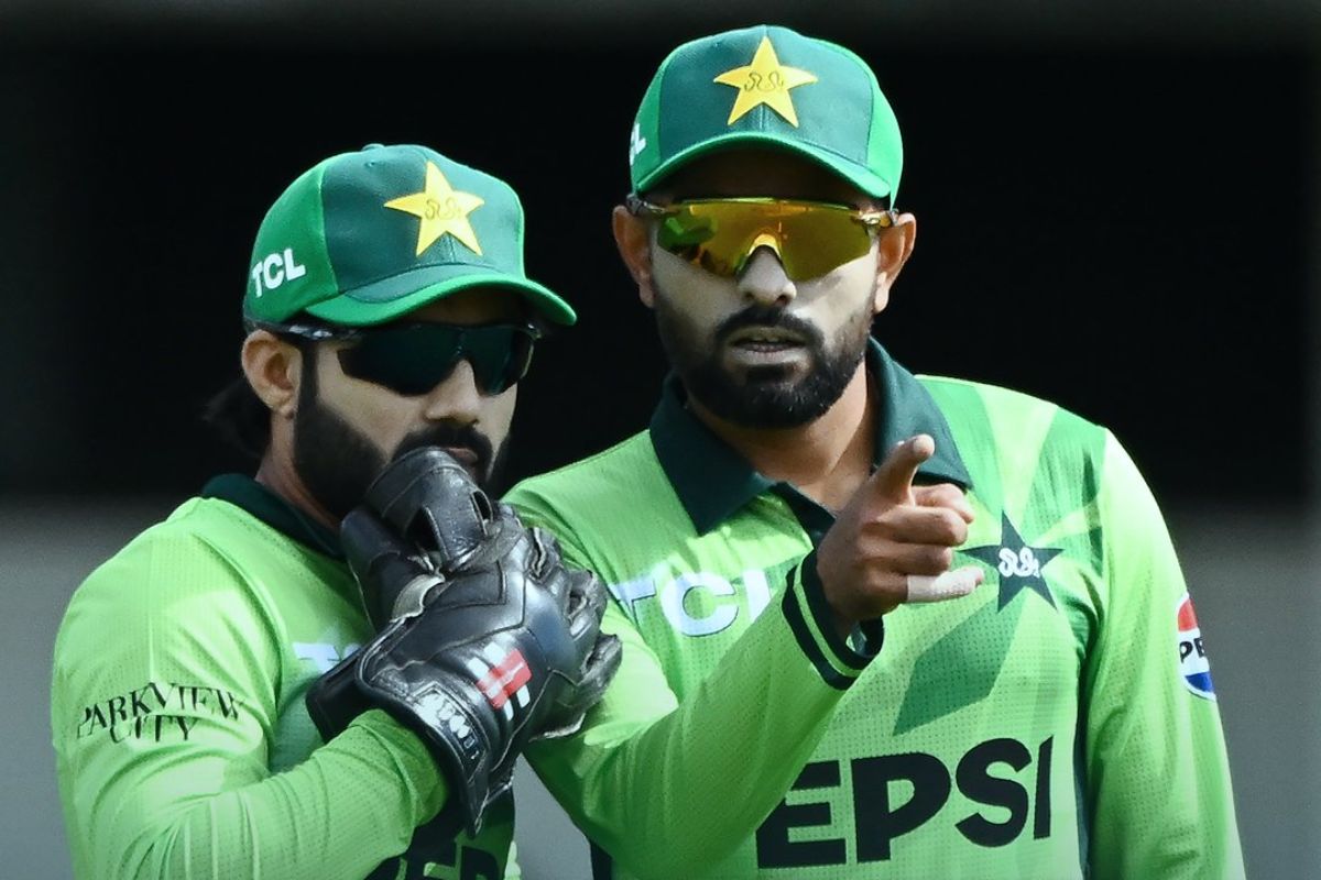 Babar Azam and Mohammad Rizwan