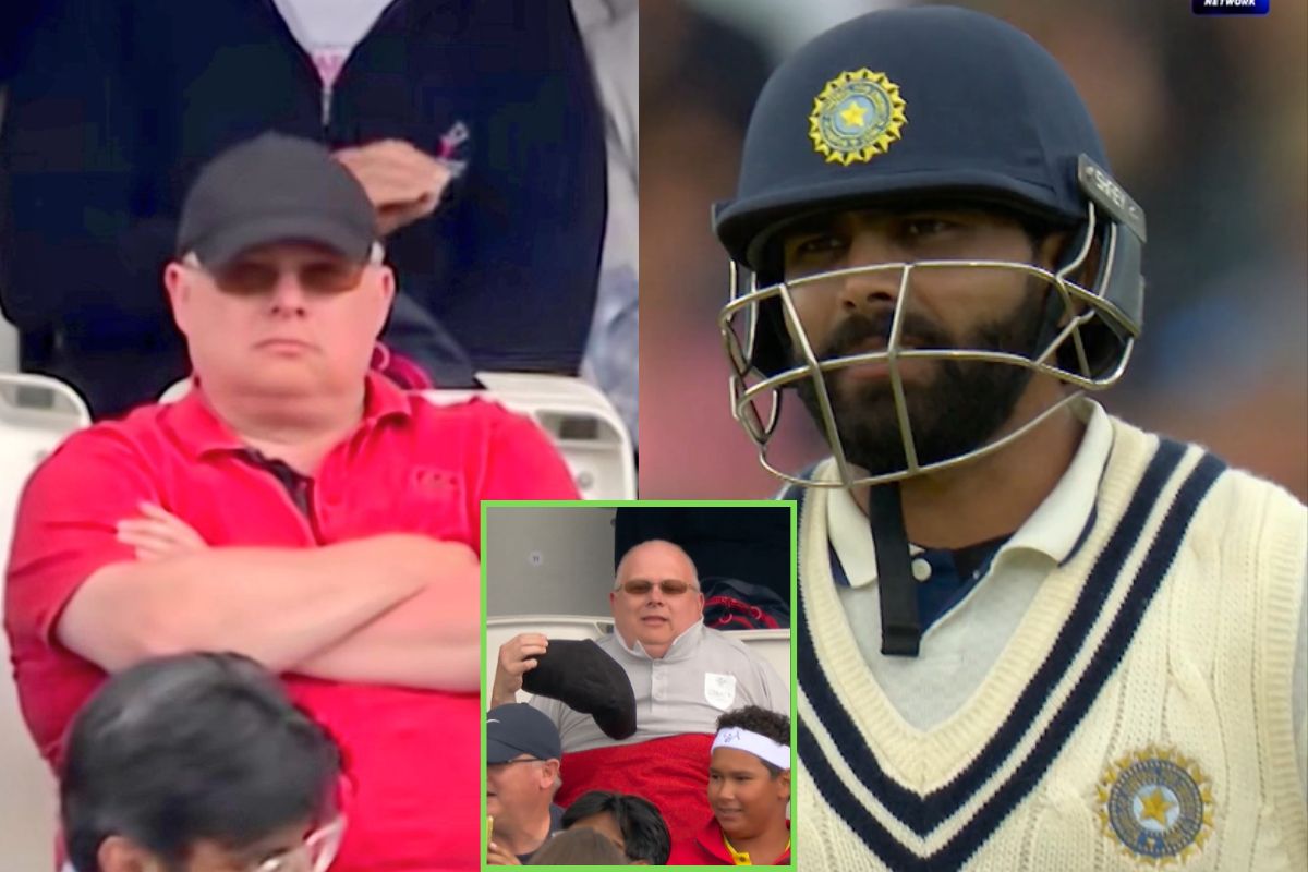 IND vs ENG Ravindra Jadeja distracted by Red Shirt