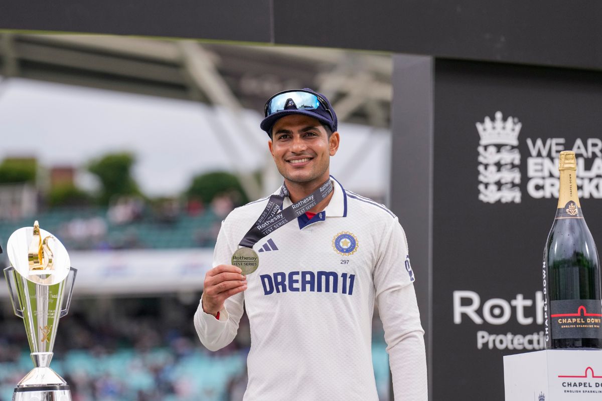 Shubman Gill reaction after historic win at Oval