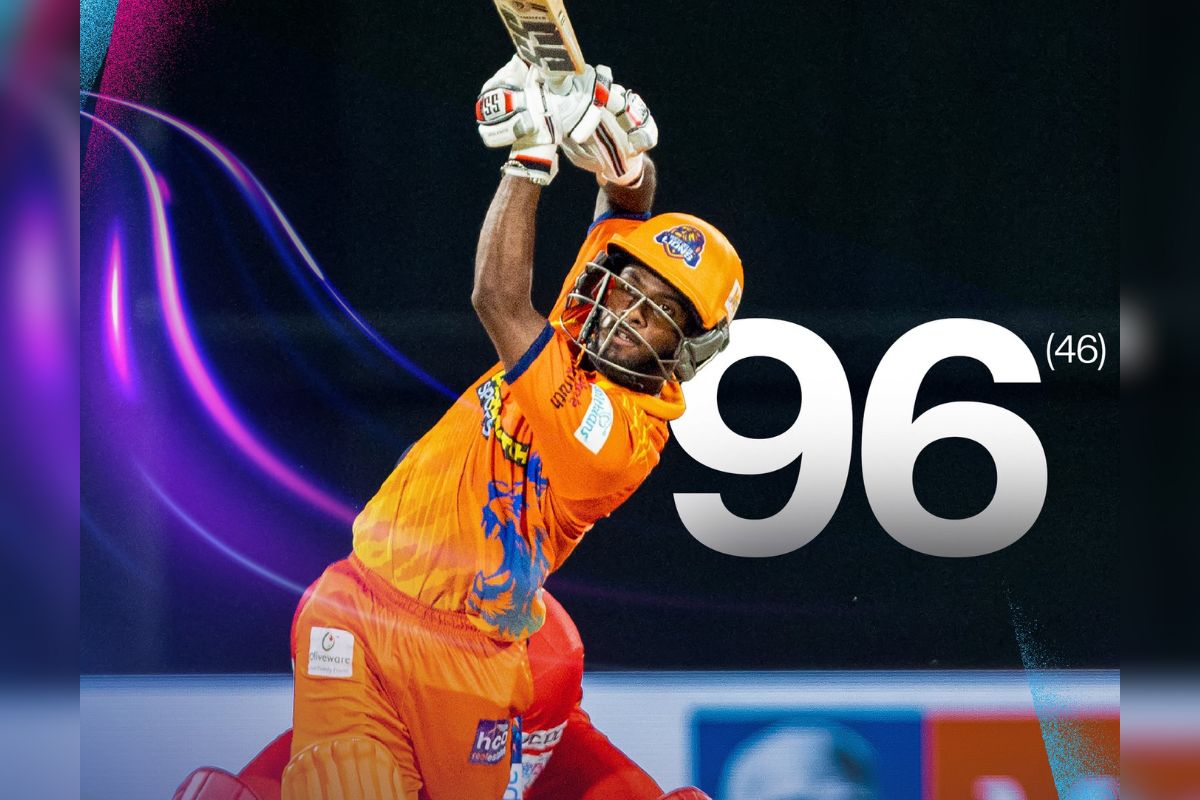 DPL 2025 West Delhi Lions's Ankik Kumar Shines.