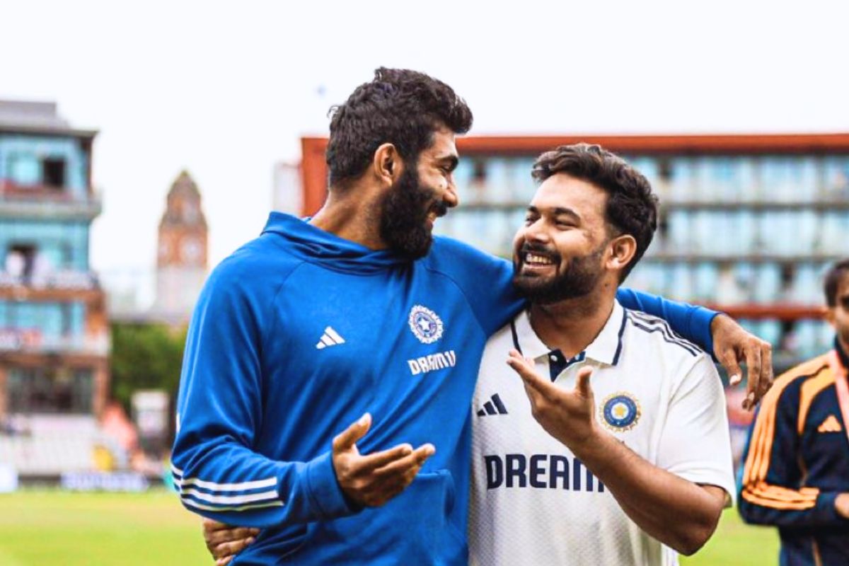 Jasprit Bumrah and Rishabh Pant.