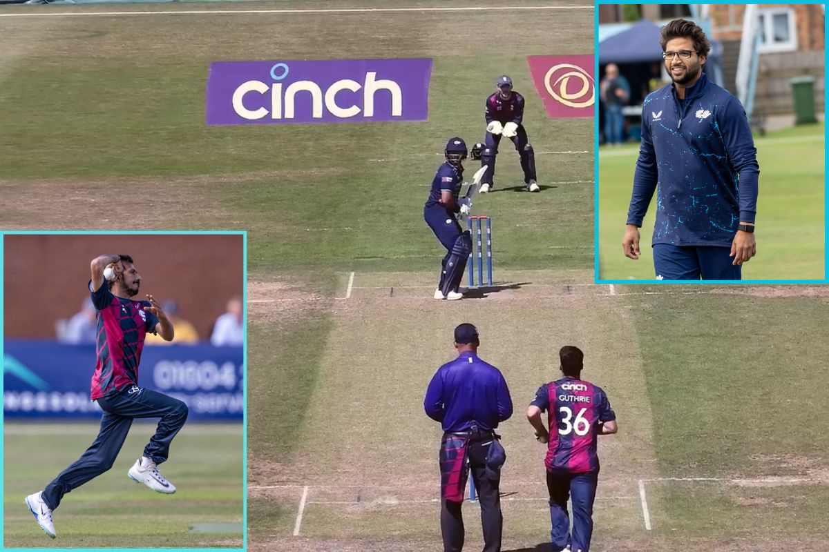 Yuzvendra Chahal and Imam Ul Haq in County Cricket.