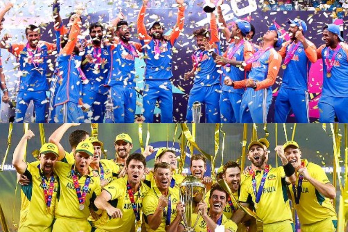 India and Pakistan T20I World Cup Winning Moments.
