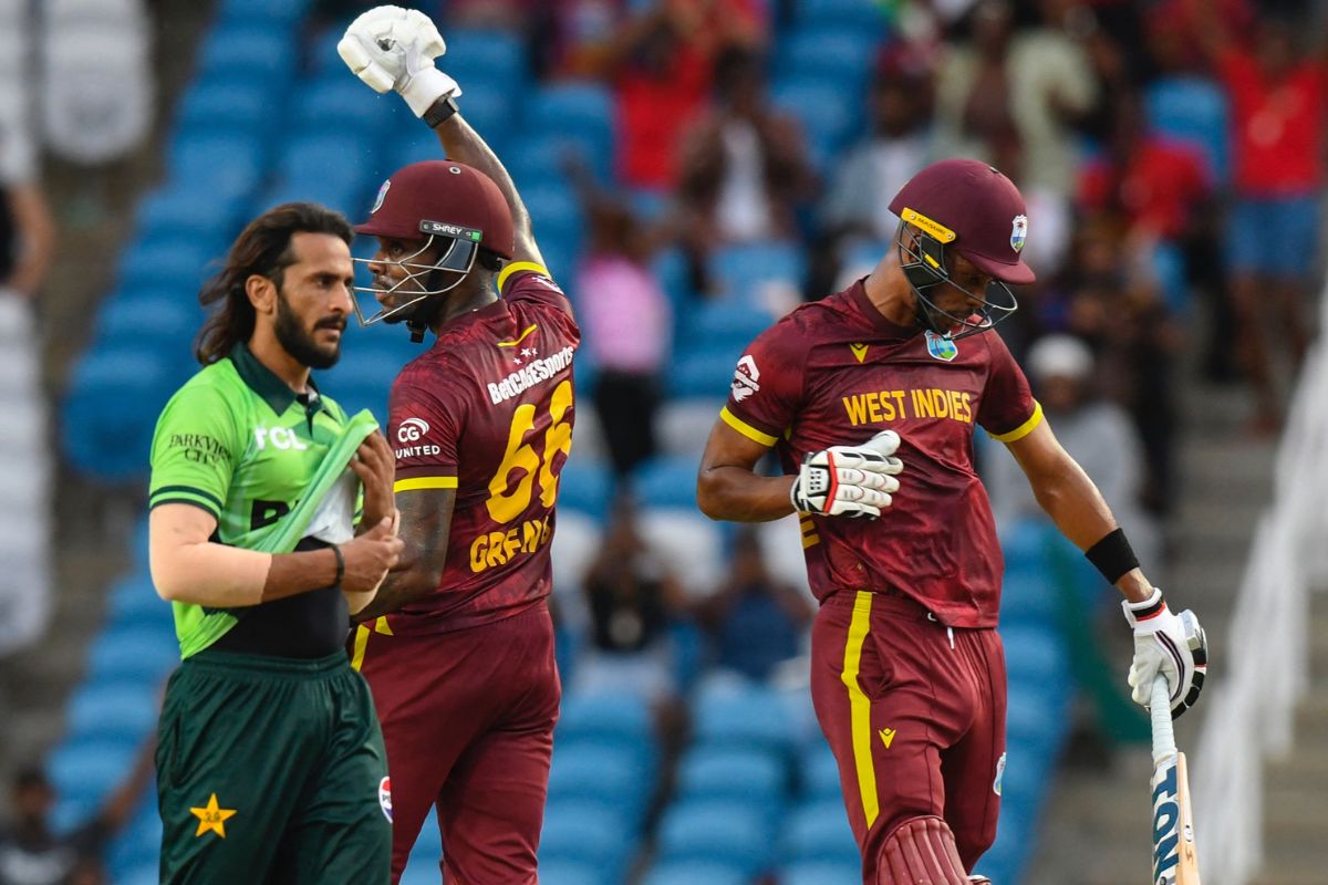 West Indies beat Pakistan by 202 Runs in 3rd ODI