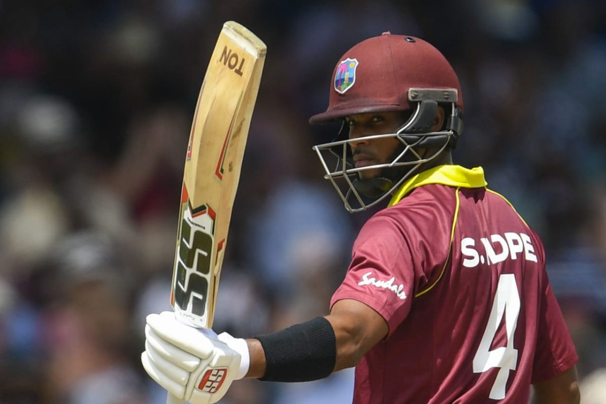 Shai Hope equals Brian Lara record.