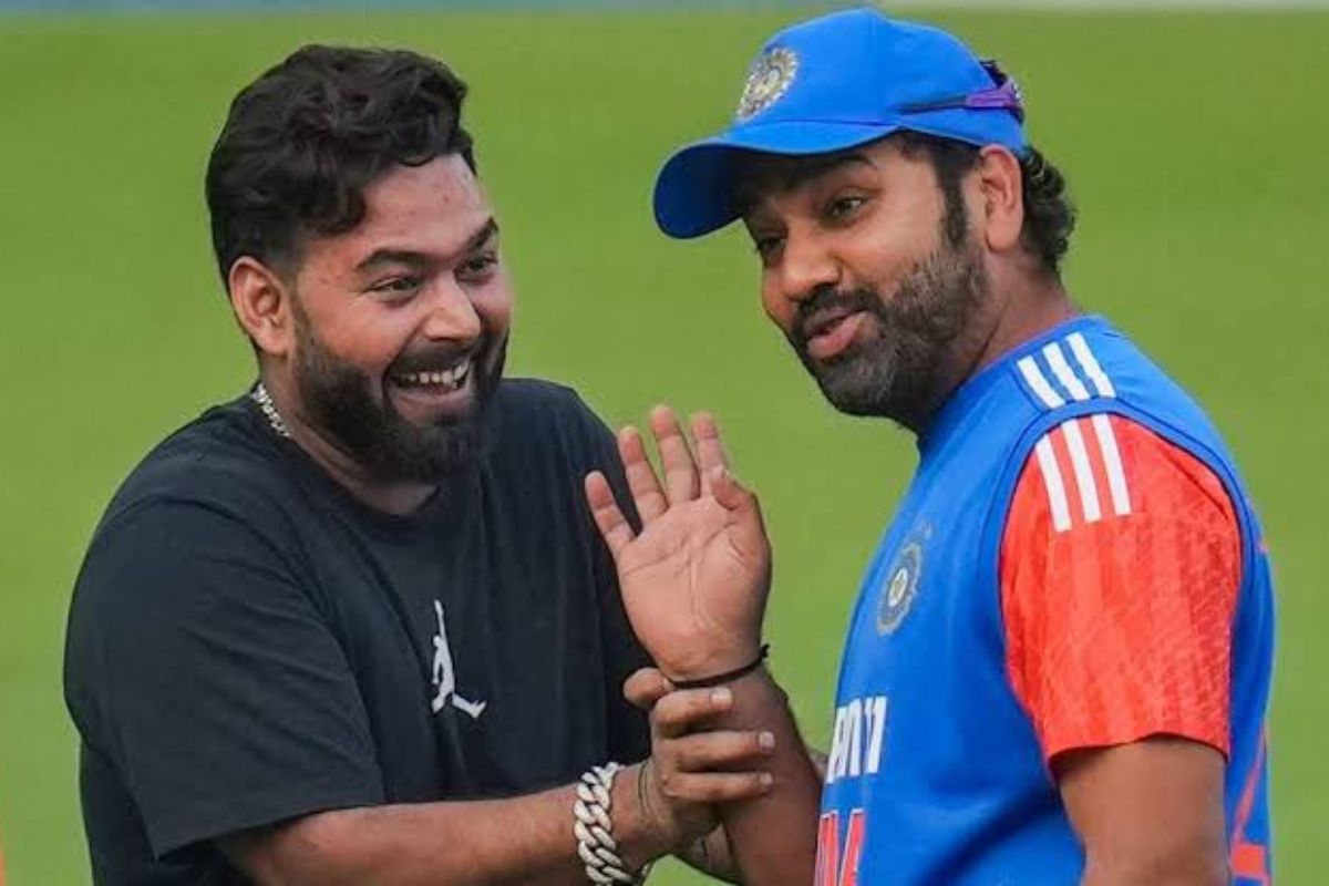 Rohit Sharma and Rishabh Pant