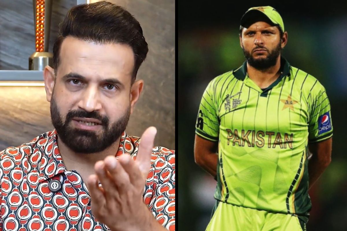 Irfan Pathan and Shahid Afridi.