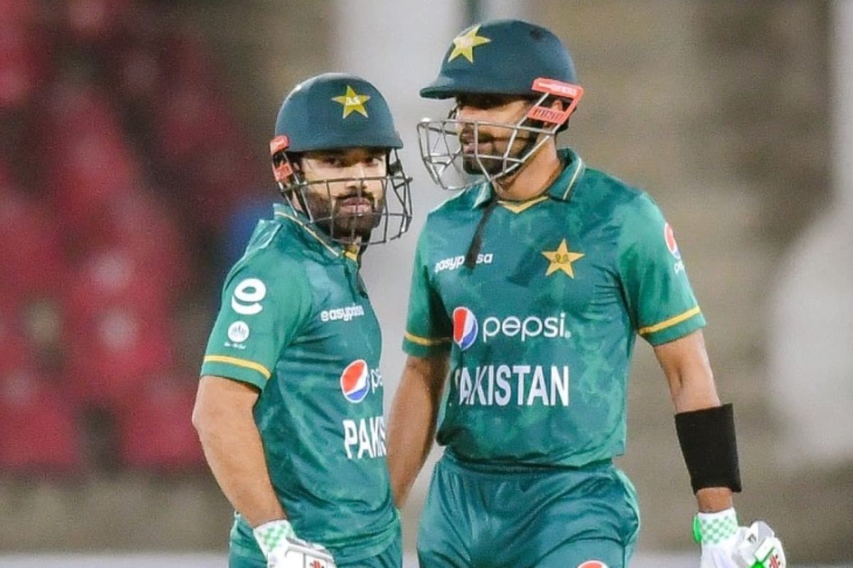 Babar Azam and Mohammad Rizwan