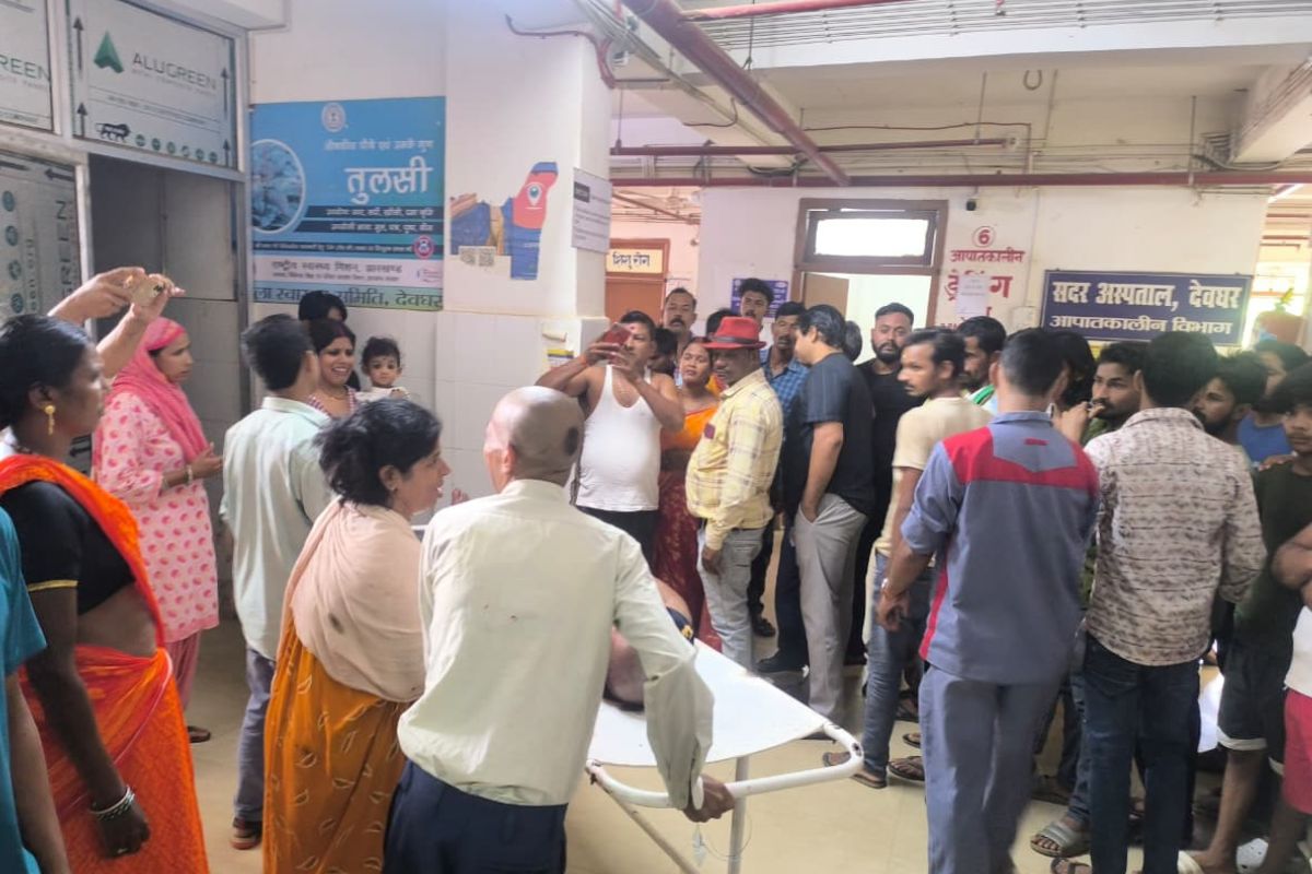 Dead Body In Deoghar Sadar Hospital