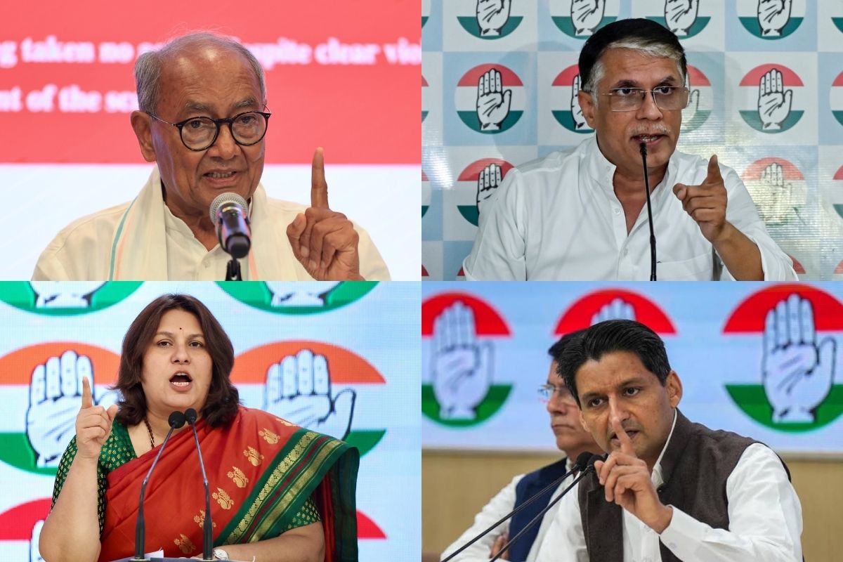 Digvijaya Singh, Pawan Khera, Supriya Shrinate and Deepender Singh Hooda on PM Modi Abused Row