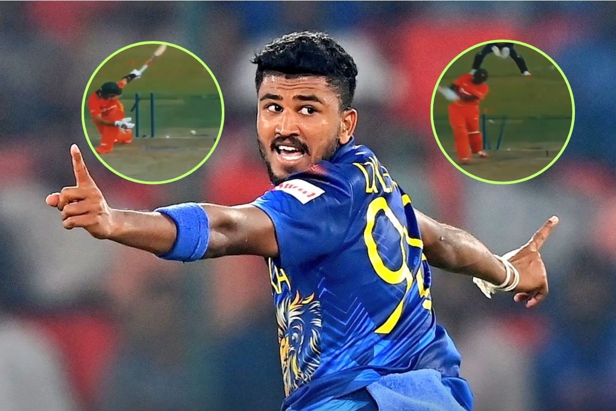 Zimbabwe vs Sri Lanka Dilshan Madushanka Hat trick