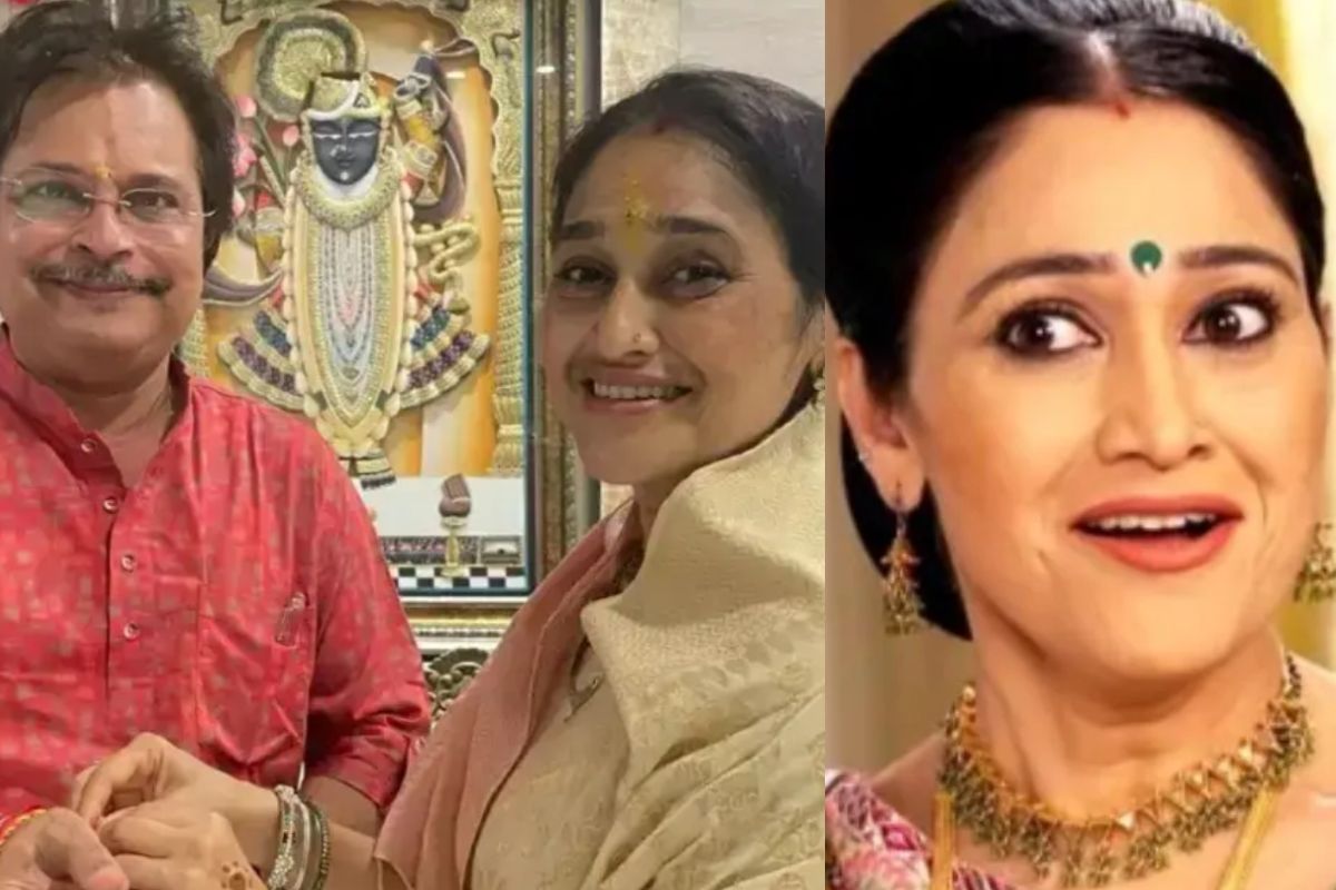 Disha Vakani celebrates Raksha Bandhan with Asit Modi