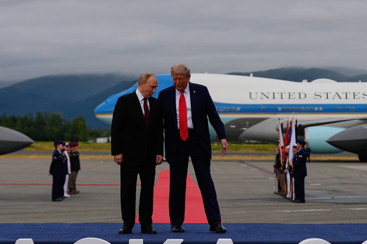 Donald Trump and Vladimir Putin