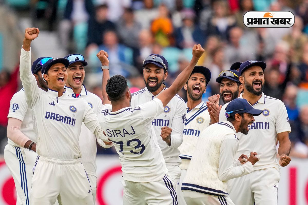 ENG vs IND: Indian players celebrates Win