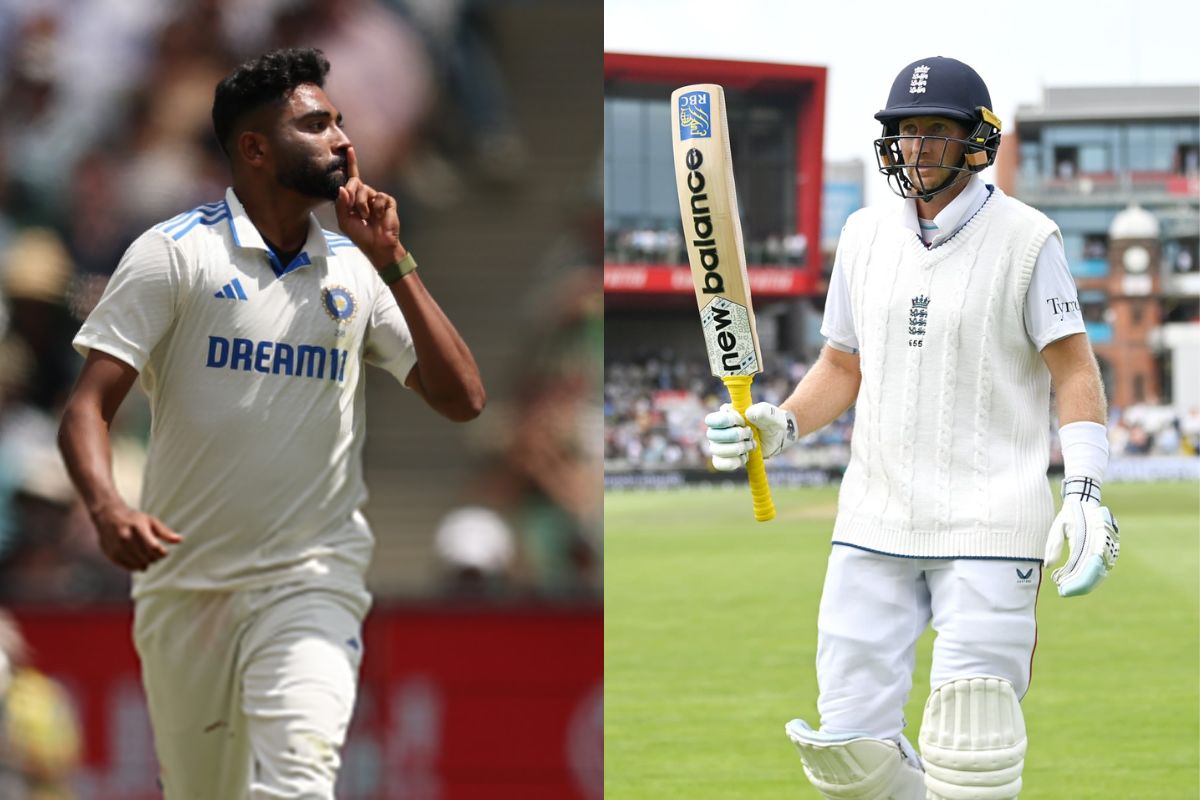 ENG vs IND: Mohammed Siraj and Joe Root