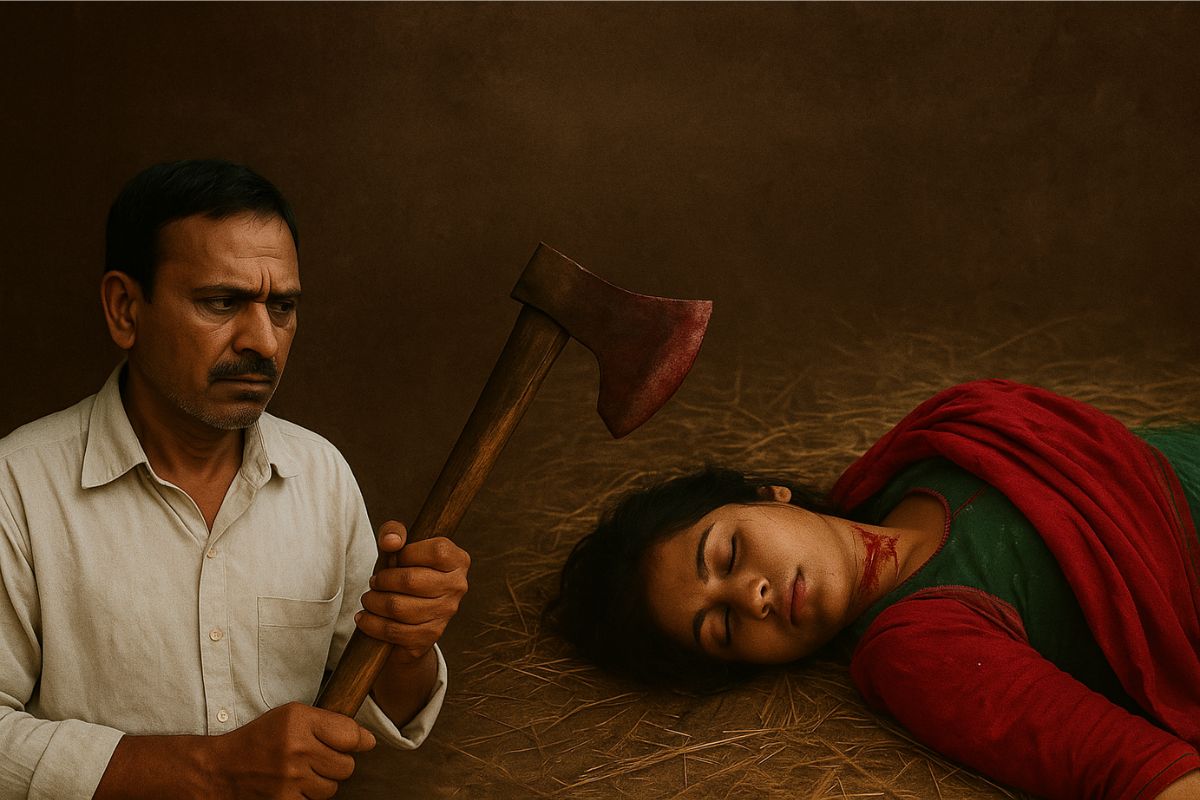 Father Kill Daughter in Firozabad