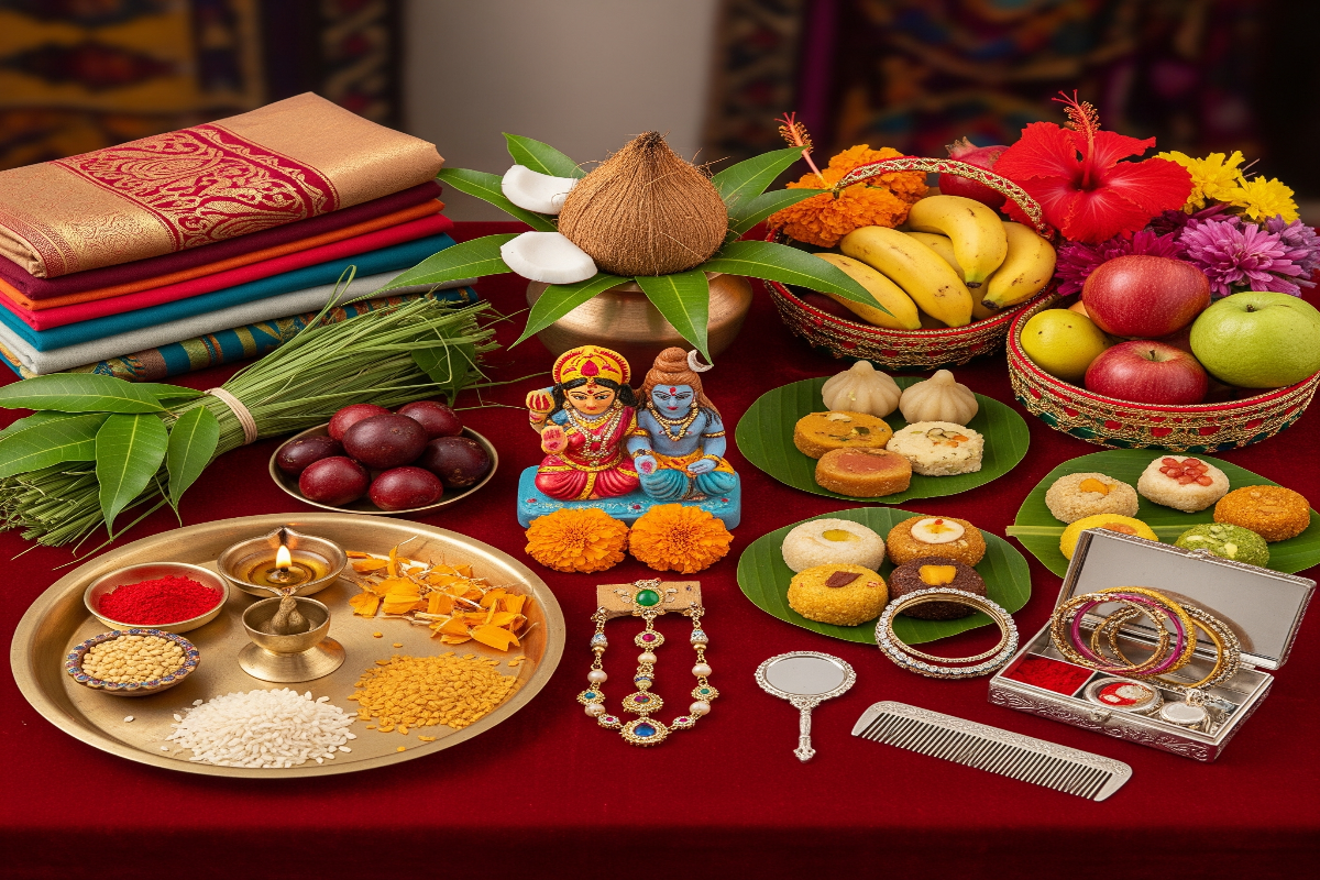 Hartalika Teej 2025 Puja Samagri List in Hindi