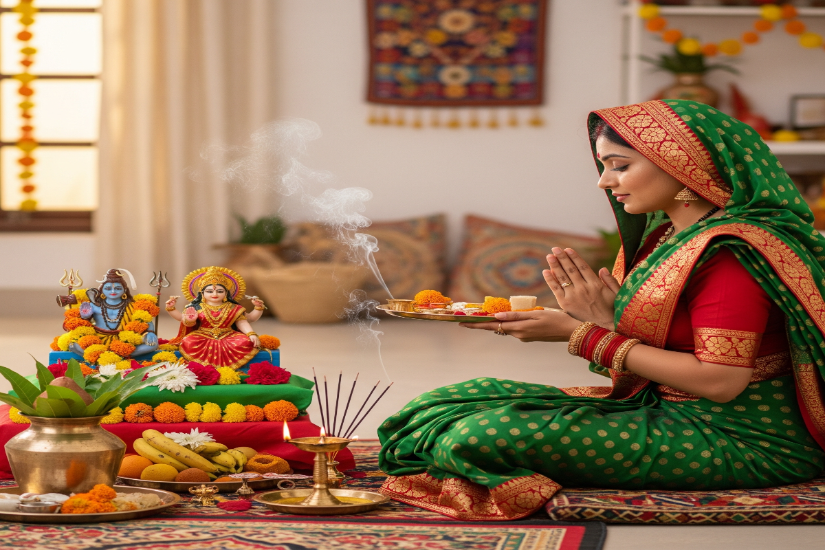 Hartalika Teej Vrat Katha