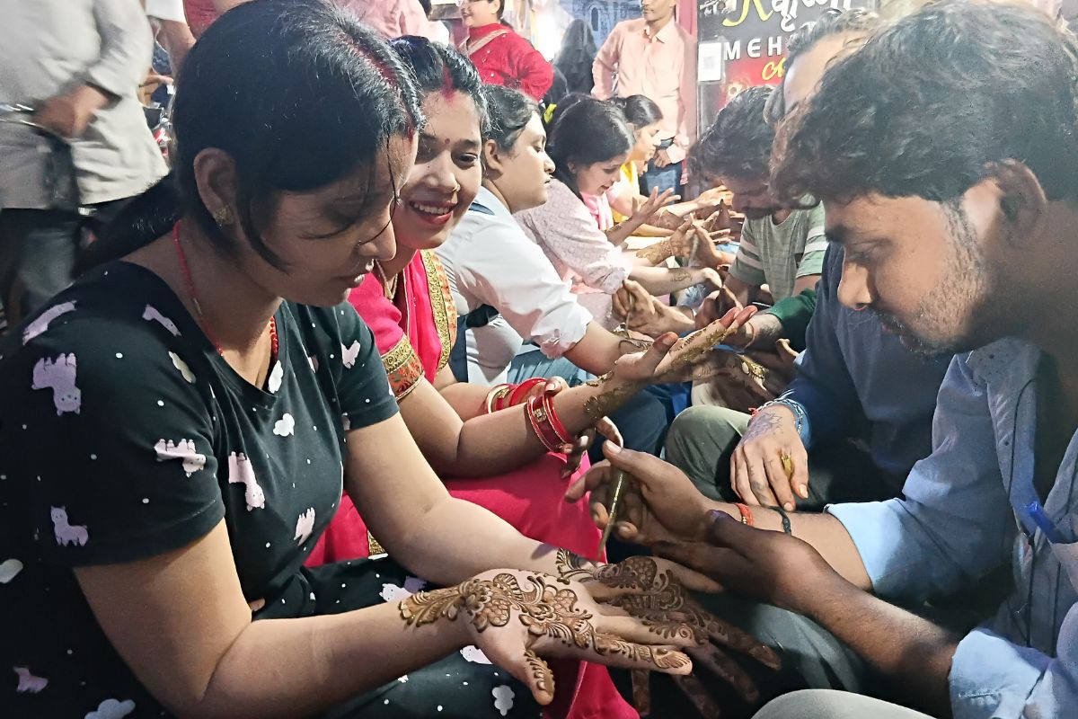 Hartalika Teej 2025 mehndi design