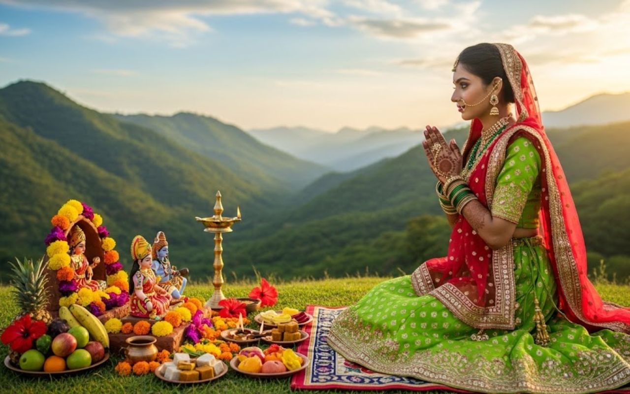 Hartalika Teej Vrat 2025 for unmarried women