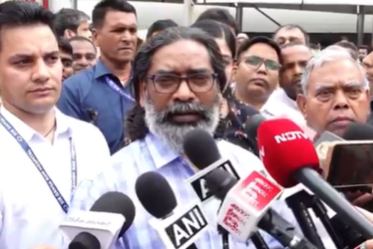 Hemant Soren On Shibu Soren Death