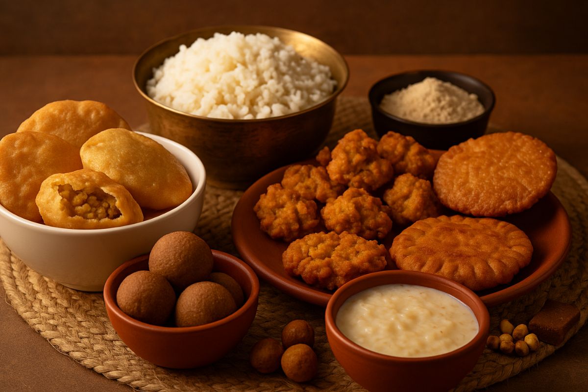 Karma Puja Special Cuisine