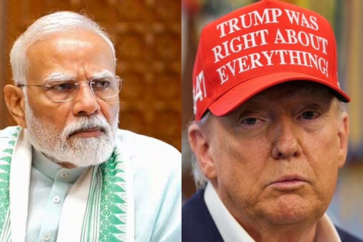 INDIAN PM MODI AND US PRESIDENT DONALD TRUMP