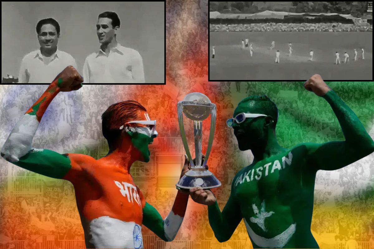 India vs Pakistan 1st ever Cricket Match