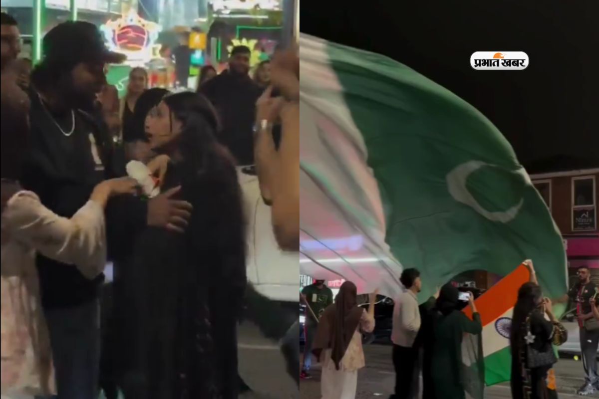 Indian Muslim Girls Clash With Pakistani