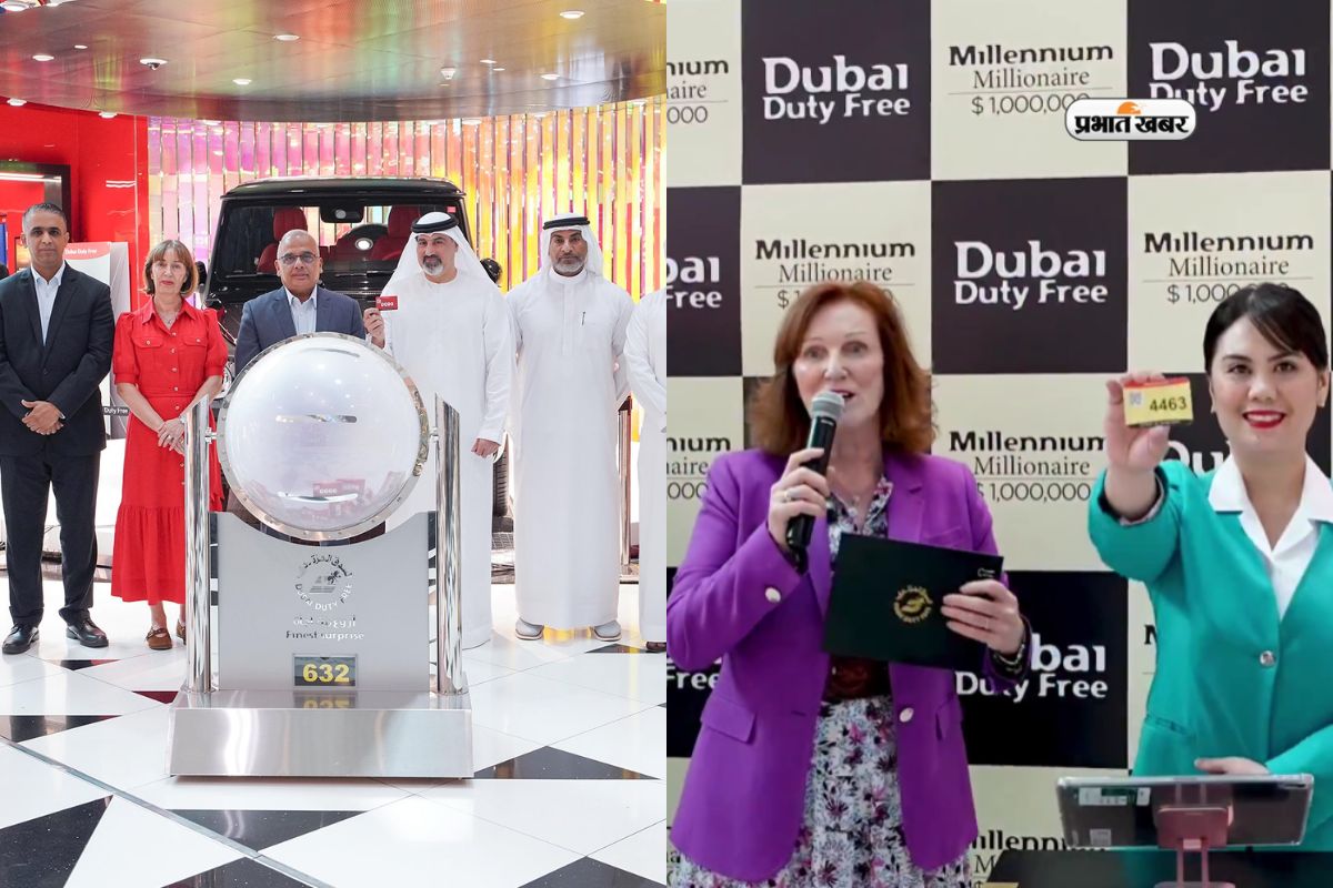 Indian Student Win Lottery duty free wayne dsouza In Dubai