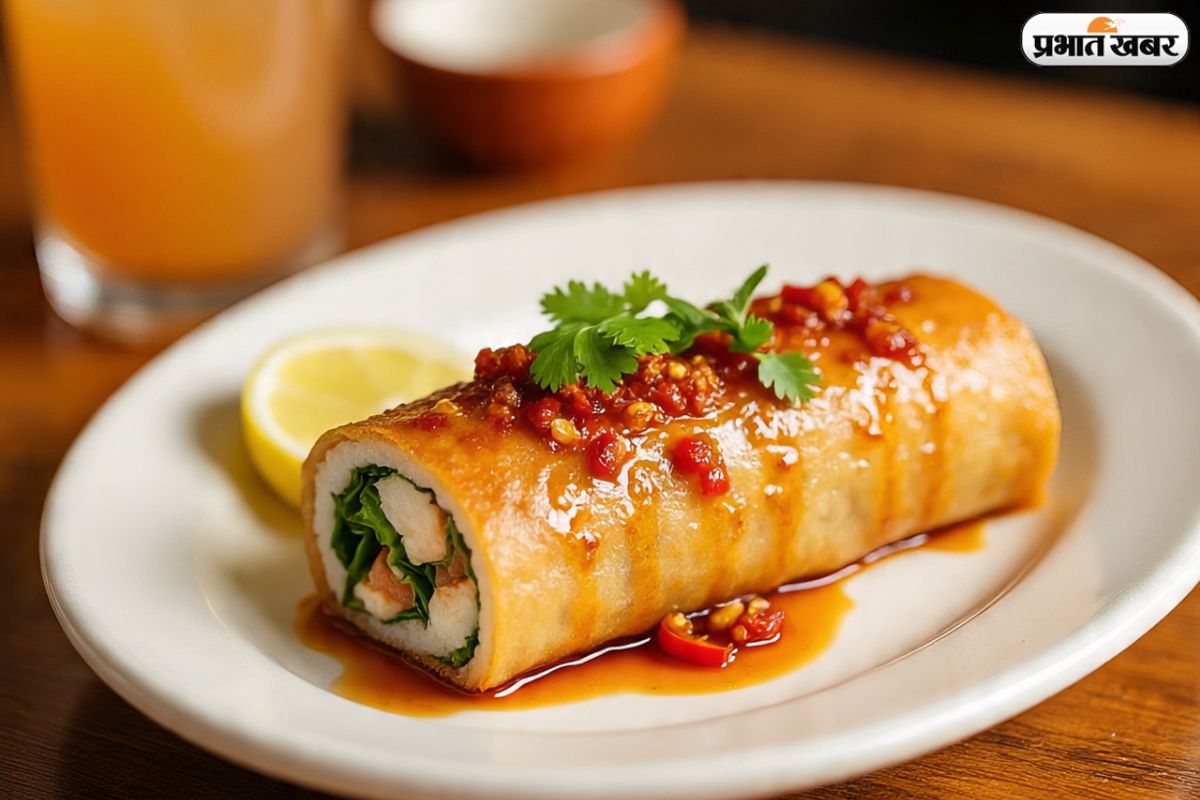 Soya Chilli Roll Recipe