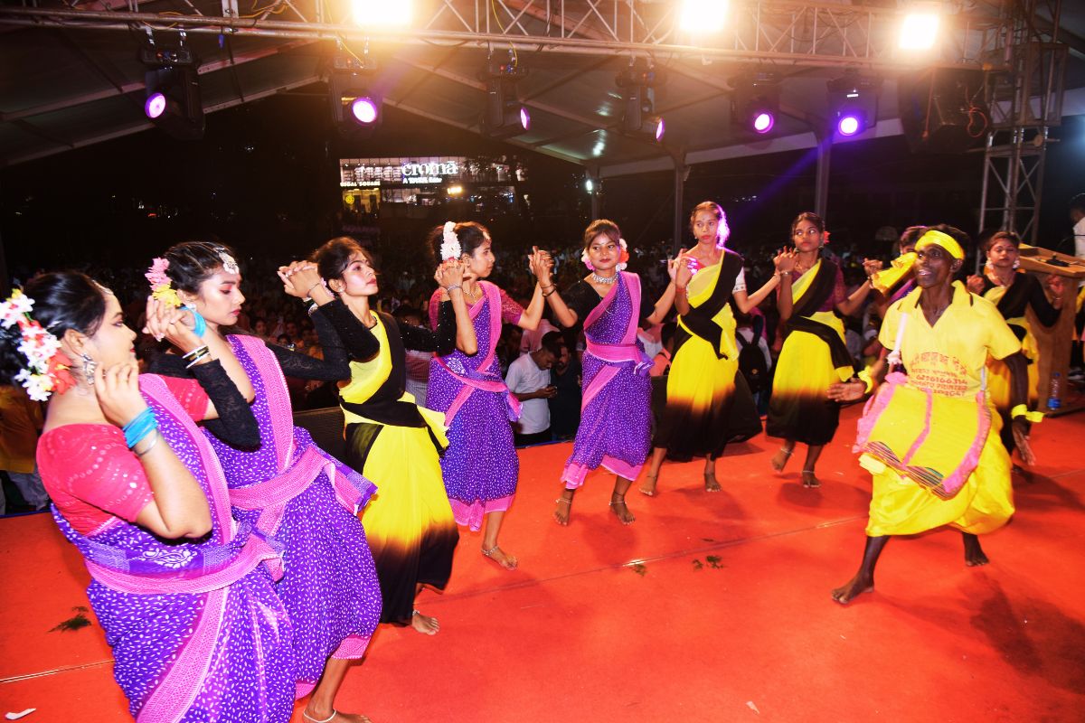 Jairam Mahto in Karam Mahotsav Jamshedpur News