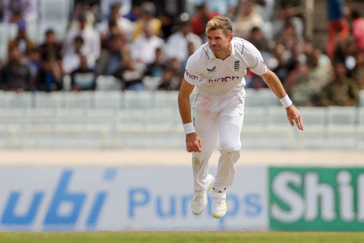 James Anderson During A test Match