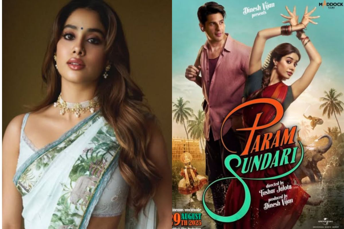 Janhvi Kapoor on working in Param Sundari