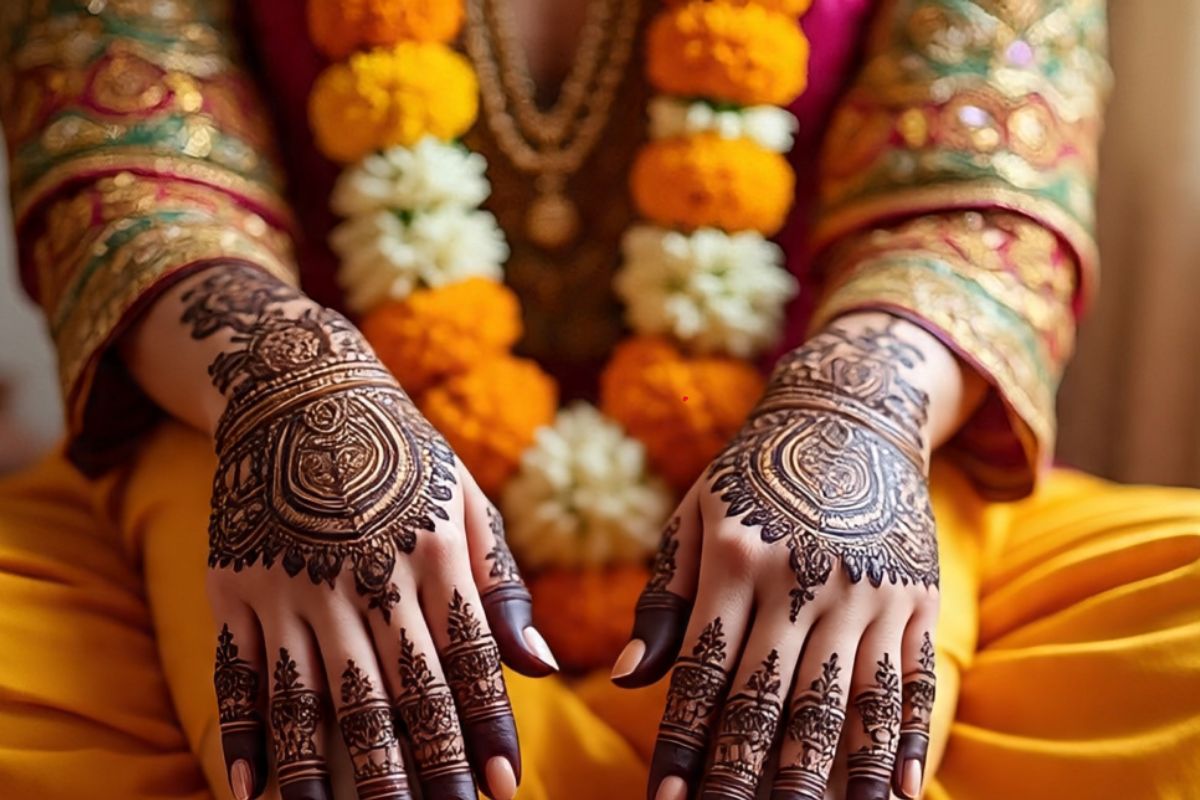 Janmashtami Simple Mehndi Designs