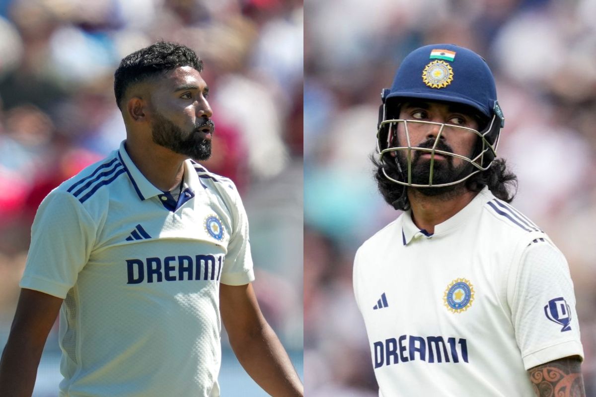 KL Rahul and Mohammed Siraj