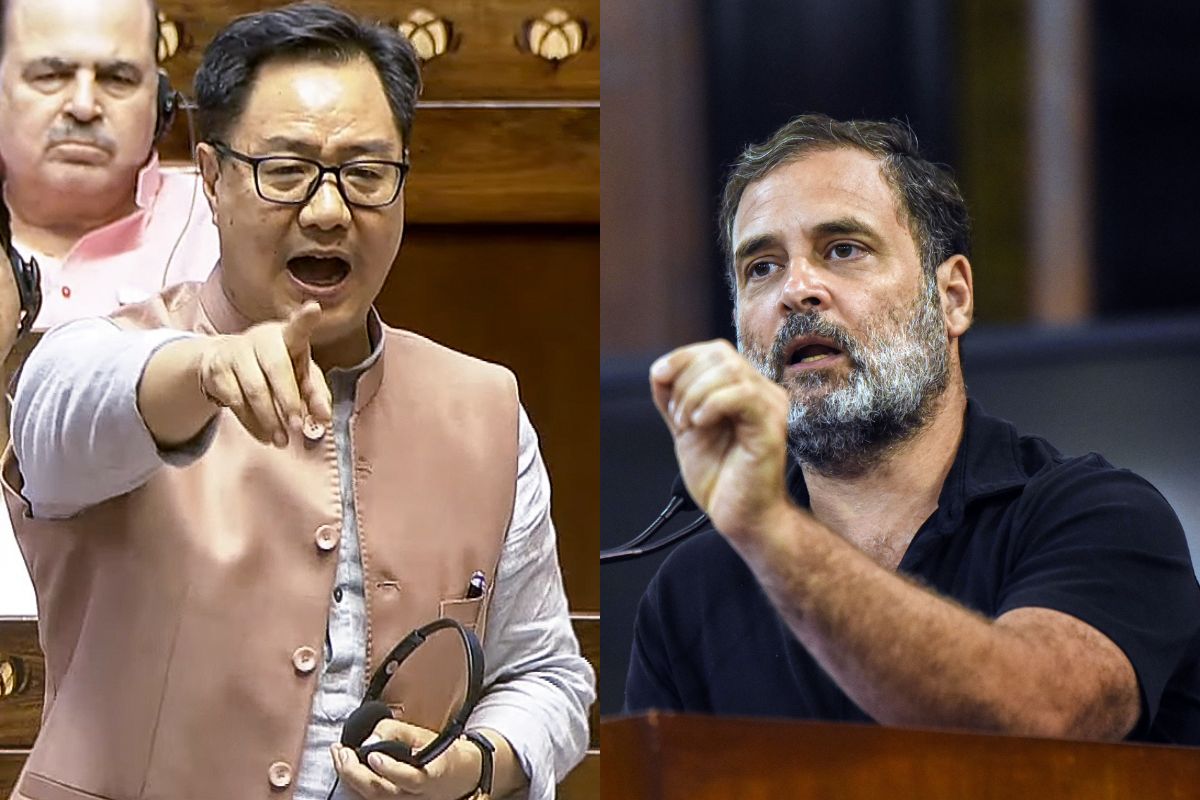 Kiren Rijiju-Rahul Gandhi