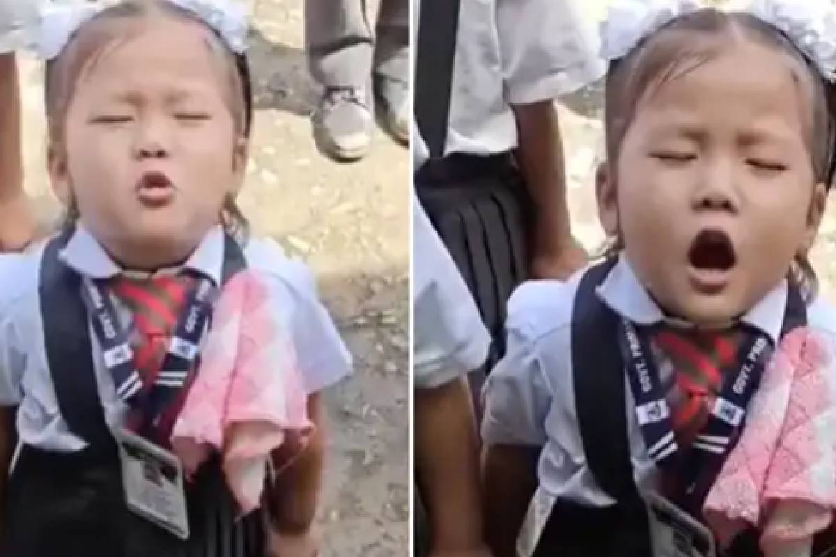 Little Girl Singing National Anthem Viral