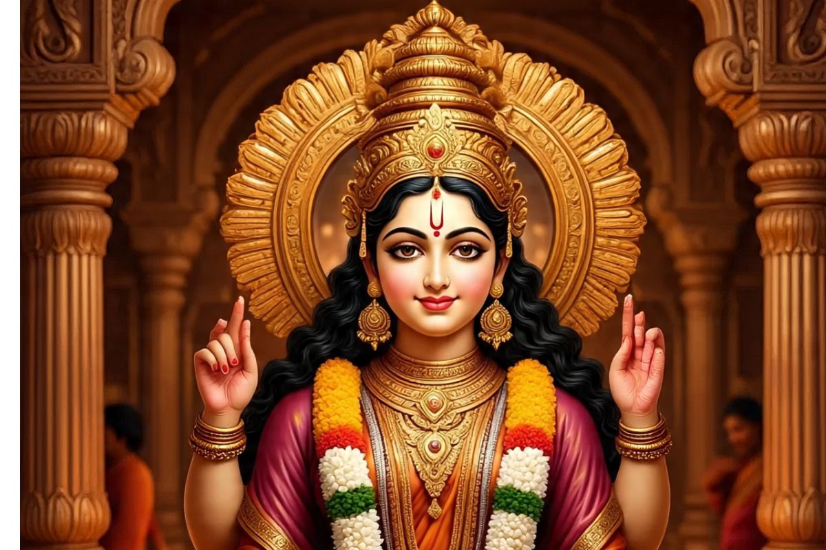 Mahalaxmi AI Generated Photo