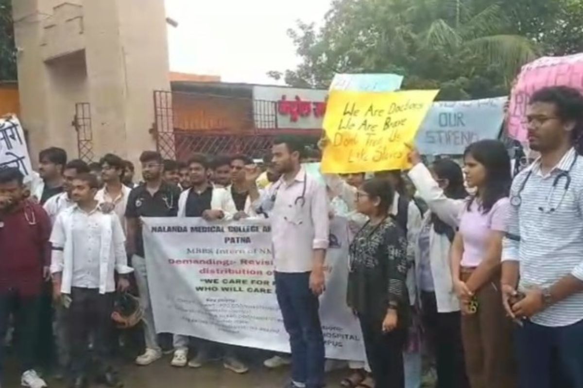 Medical Students Protesting