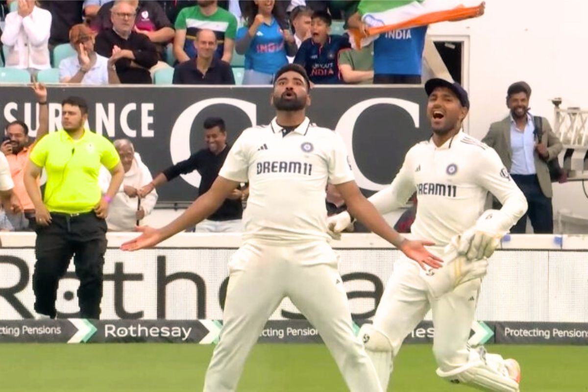 Mohammad Siraj 100th Away Test Wicket