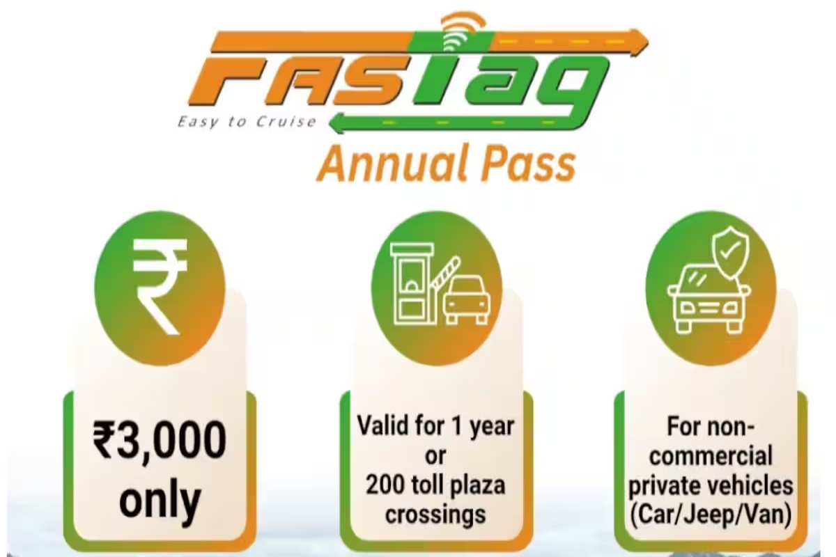 New FASTag Annual Pass Launched