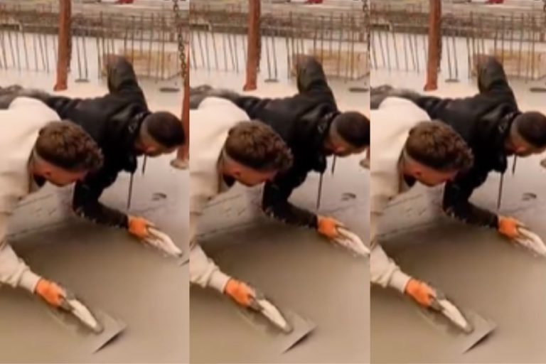Viral Video: झटपट घर पलस्तर करने का अनोखा जुगाड़, वीडियो देखकर घूम जाएगा सिर