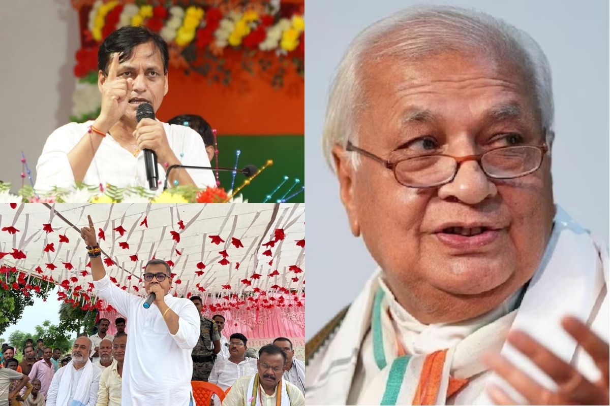 Nityanand Rai Arif Mohammad Khan and Arun Bharti on PM Modi abused controvesry row