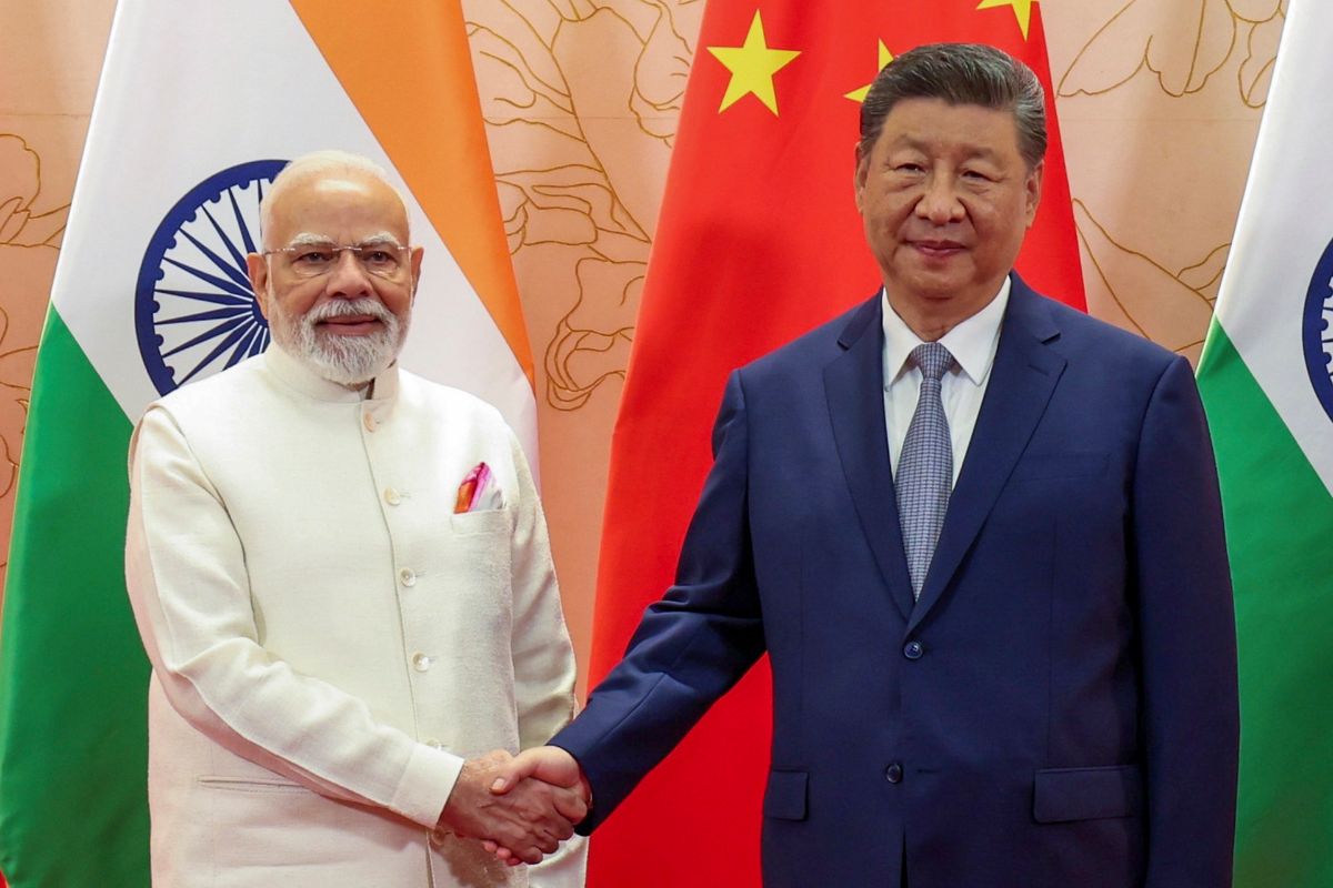 PM Modi with Chinese President Xi Jinping