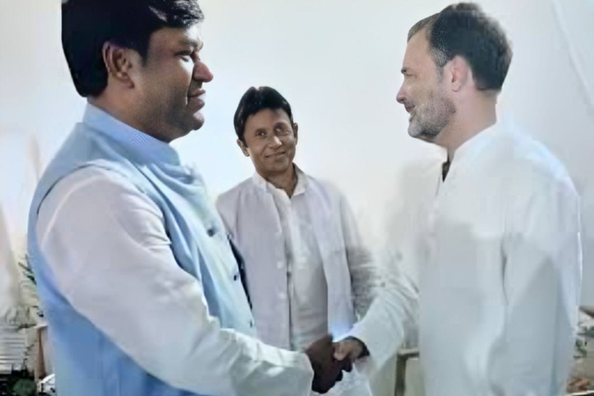 मुकेश साहनी और राहुल गांधी