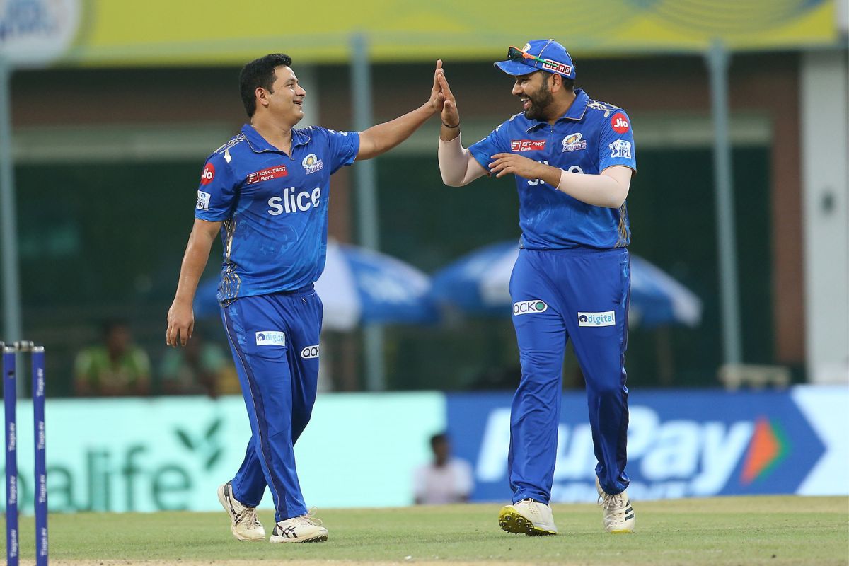 Piyush Chawla and Rohit Sharma